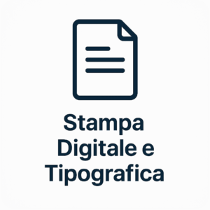 Stampa Digitale e Tipografica
