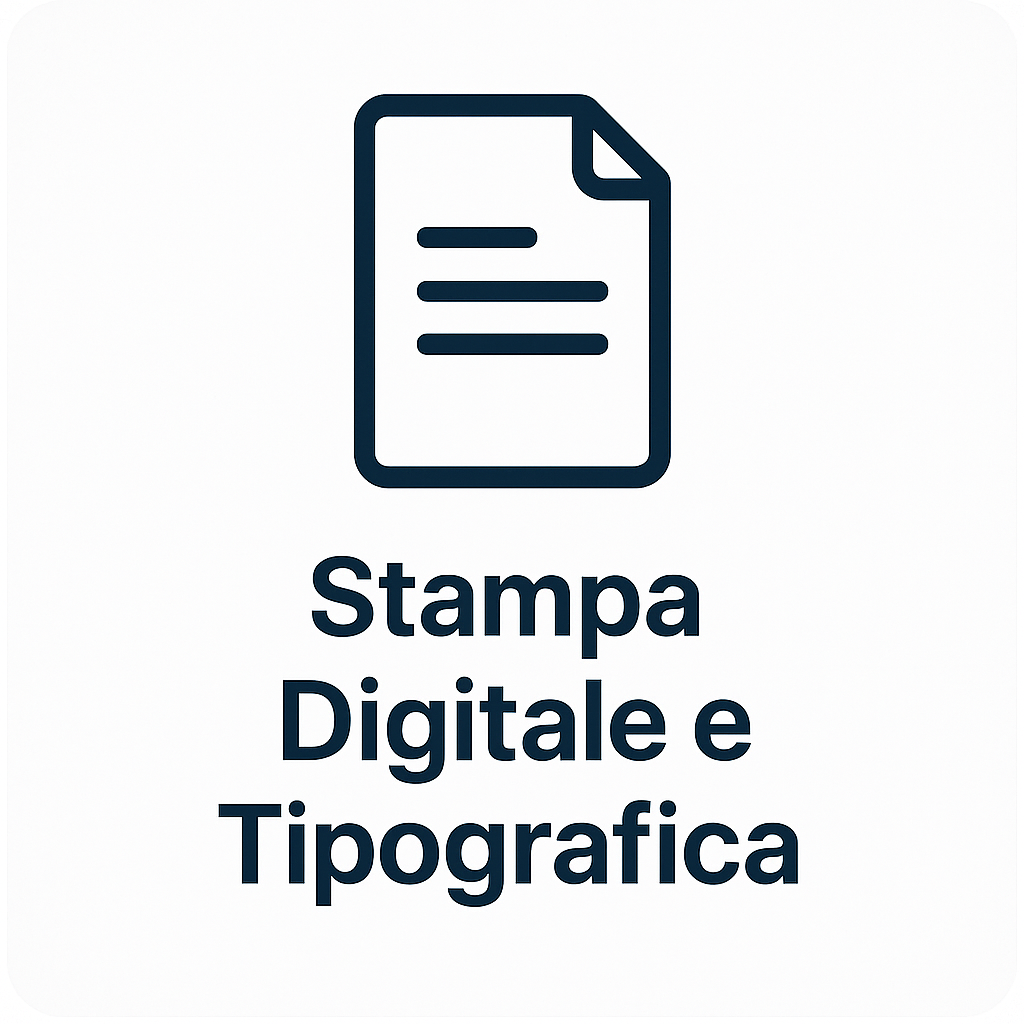 Stampa Digitale e Tipografica