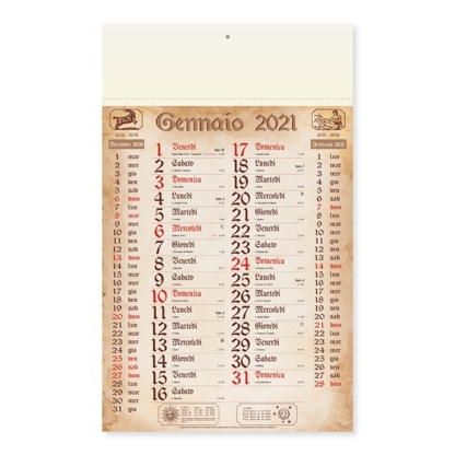 Calendario Olandese Anticato